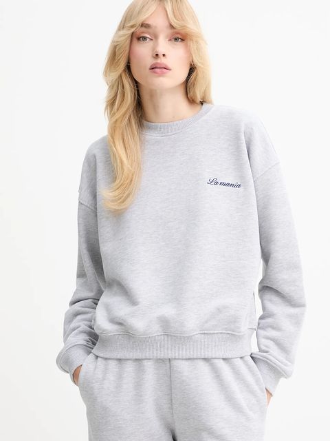 La Mania bluza ROYAL damska kolor szary gładka ROYAL - zdjęcie produktu nr 1