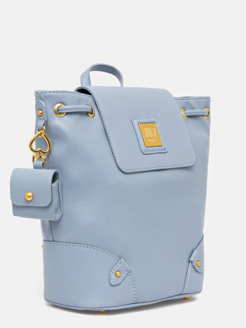 Juicy Couture plecak POPPY damski kolor niebieski duży gładki BEJYF8790WVP