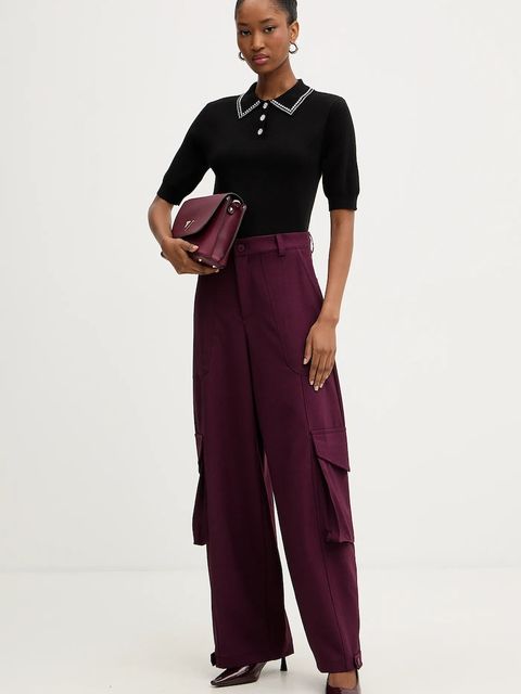 Morgan sweter damski kolor czarny lekki MAP