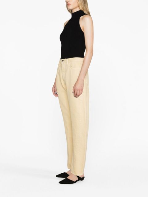 TOTEME Twisted Seam straight-leg jeans - Neutrals