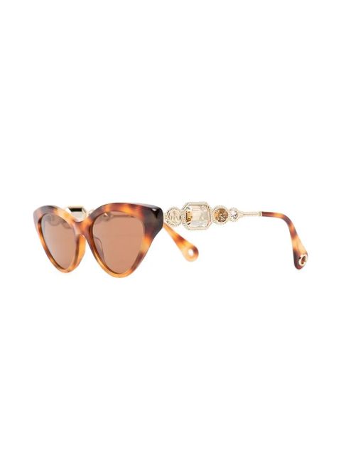 Lanvin cat-eye sunglasses - Brown