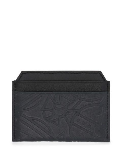 Vivienne Westwood embossed-design cardholder - Black