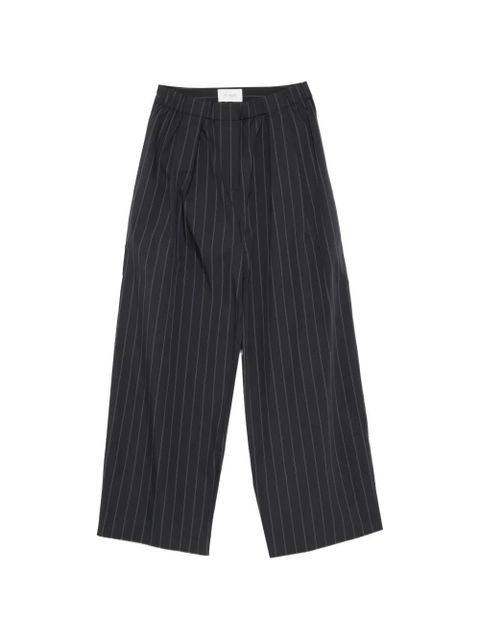 St. Agni striped pleated trousers - Blue - zdjęcie produktu nr 1