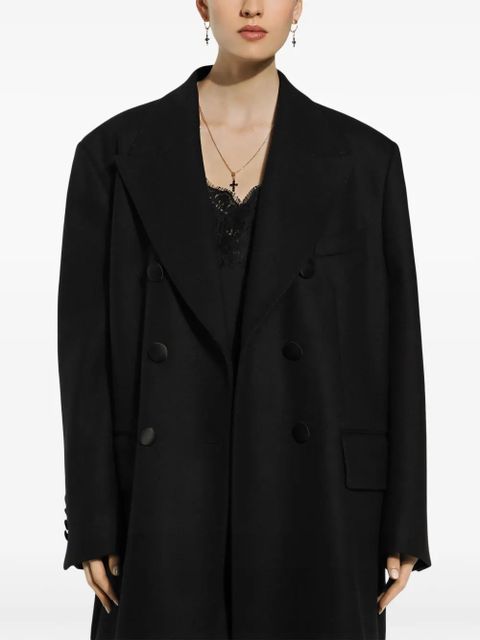 Dolce & Gabbana double-breasted coat - Black - zdjęcie produktu nr 2