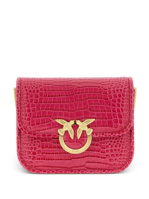 PINKO crocodile-effect mini shoulder bag - zdjęcie produktu nr 1
