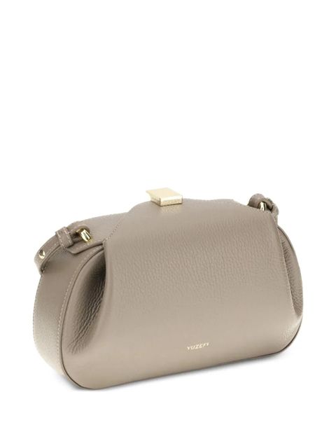 Yuzefi small Oyster pleated magnet-closure shoulder bag - Neutrals
