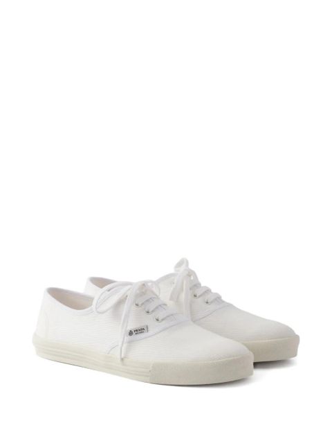 Prada lace-up sneakers - White