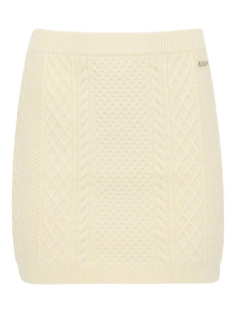 JW Anderson cable-knit mini skirt - Neutrals - zdjęcie produktu nr 2