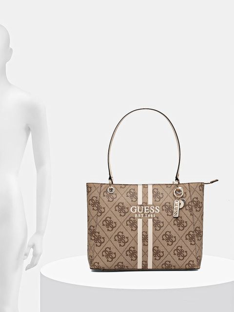 Guess torebka NOELLE kolor beżowy HWOS96 72250