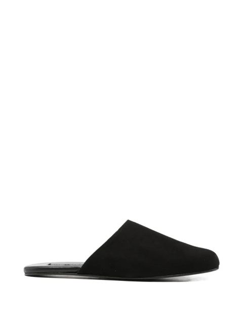 Manebi almond flat sandals - Black - zdjęcie produktu nr 1
