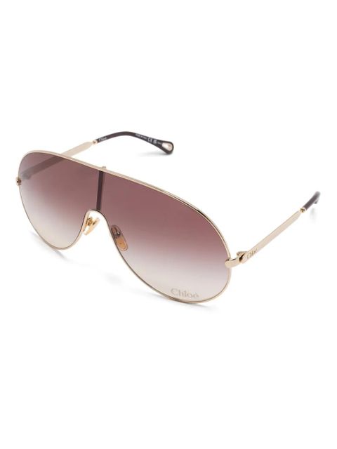 Chloé Eyewear Aly sunglasses - Gold - zdjęcie produktu nr 2