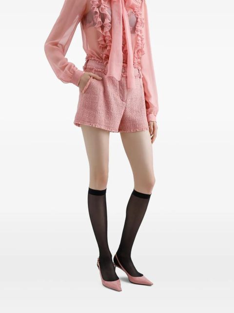 Dolce & Gabbana DNA tweed shorts - Pink