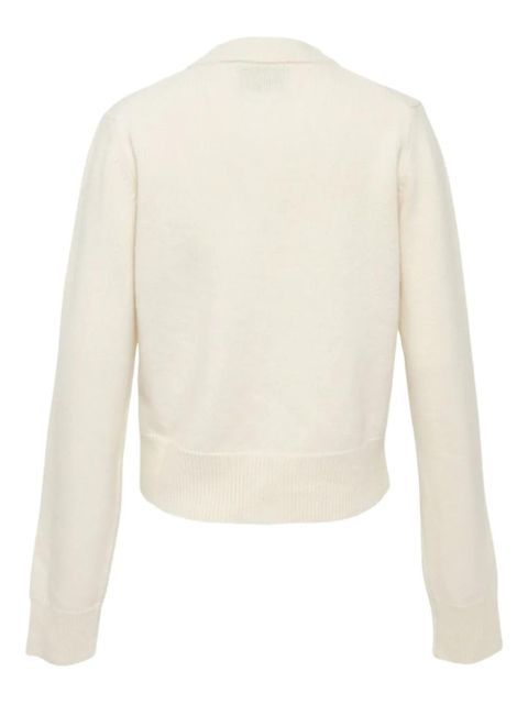 AMI Paris tonal ADC long-sleeves cardigan - Neutrals - zdjęcie produktu nr 2