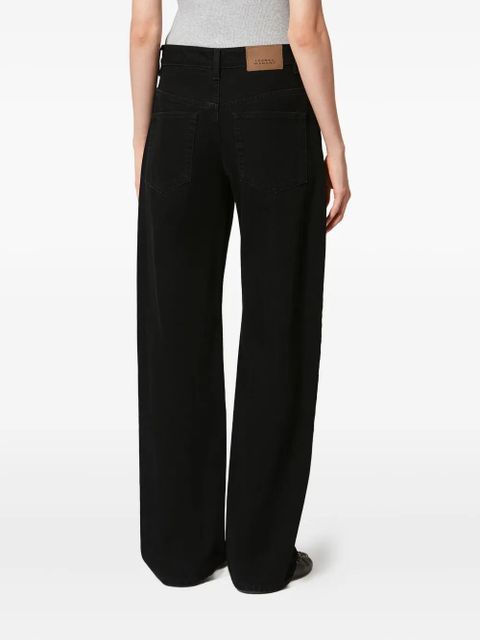 ISABEL MARANT Dromie flared jeans - Black