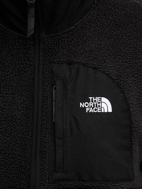 The North Face bluza polarowa Yumiori Off damska kolor czarny gładka NF0A8EUZJK31