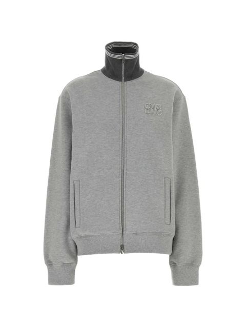Miu Miu mélange sweatshirt - Grey - zdjęcie produktu nr 1