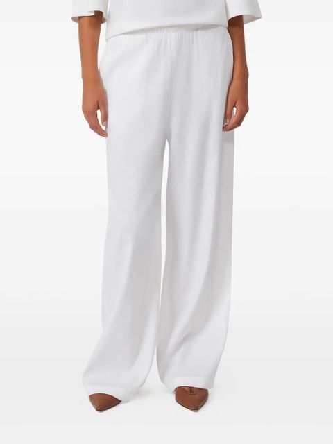 Max Mara elasticated-waist trousers - White - zdjęcie produktu nr 2