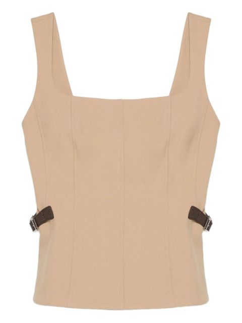 Simkhai square-neck top - Neutrals - zdjęcie produktu nr 1