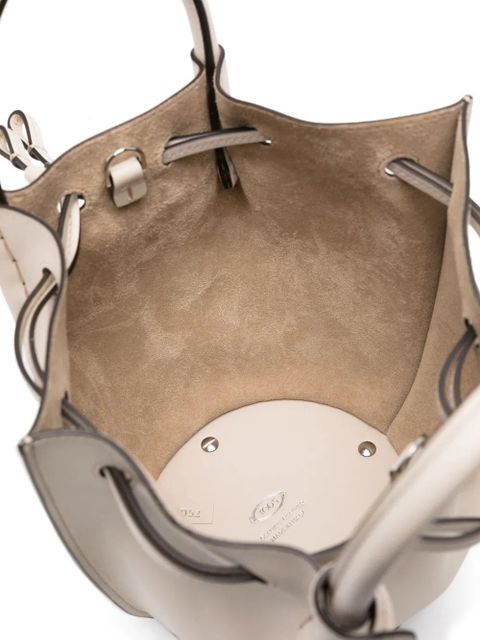 Tod's mini Buz bucket bag - Neutrals