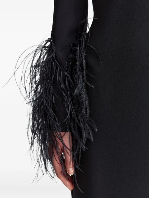 16Arlington Arios feather dress - Black