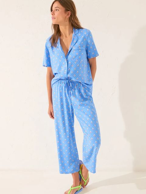 women'secret piżama damska kolor niebieski 4852091 - zdjęcie produktu nr 1