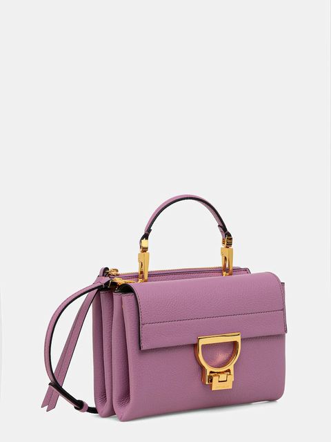 Coccinelle torebka skórzana kolor fioletowy E1 MD5 55 B7 01