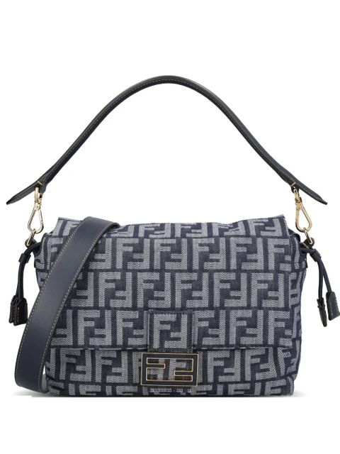 FENDI logo shoulder bag - Blue - zdjęcie produktu nr 1