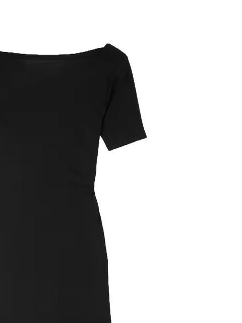 Jacquemus asymmetric draped dress - Black - zdjęcie produktu nr 2