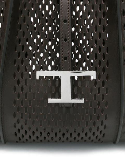 Tod's medium T Timeless tote bag - Brown