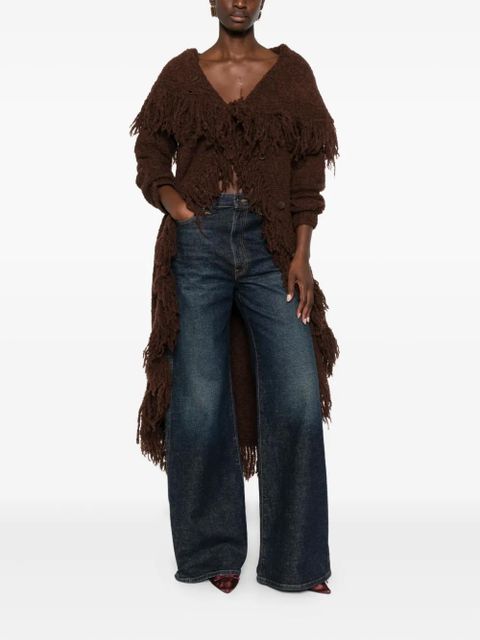 Cult Gaia Victoria Duster fringed coat - Brown - zdjęcie produktu nr 2