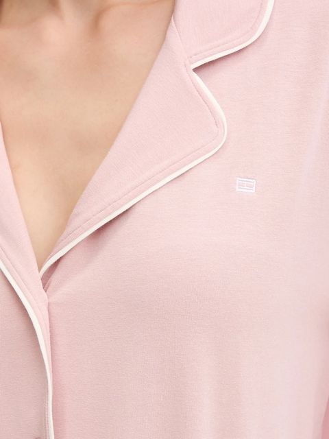 Tommy Hilfiger piżama damska kolor różowy UW0UW06142