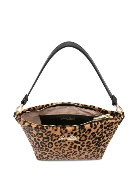 MC2 Saint Barth leopard-print shoulder bag - Neutrals