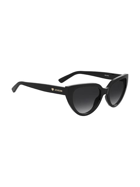 Love Moschino okulary przeciwsłoneczne damskie kolor czarny MOL095/S