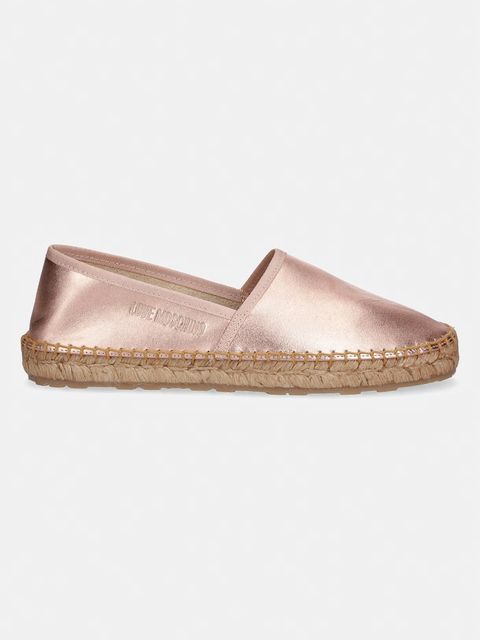 Love Moschino espadryle damskie skórzane - zdjęcie produktu nr 1