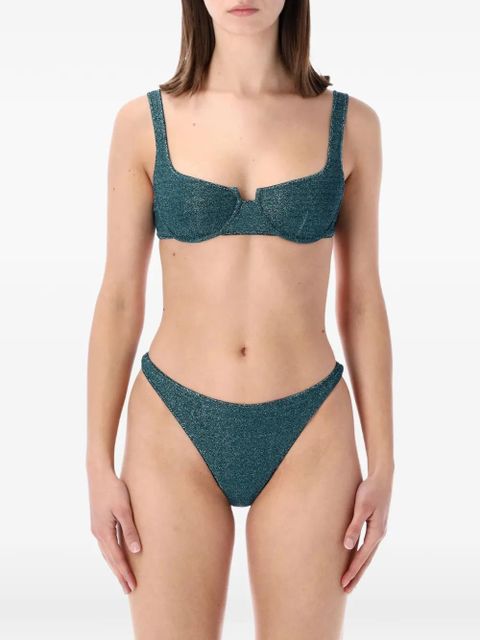 Oséree Lumière balconette bikini - Blue