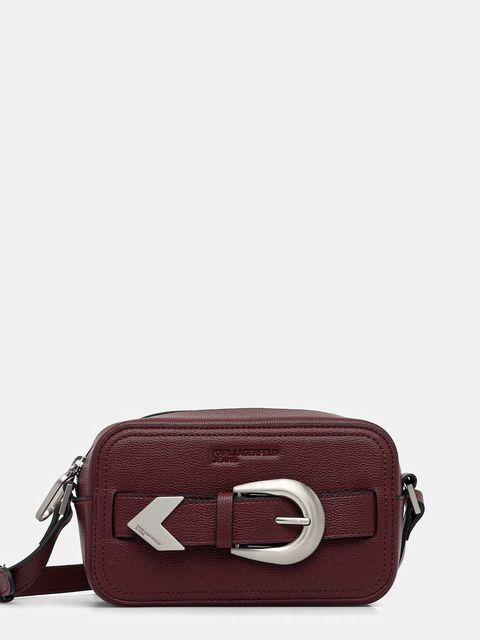 Karl Lagerfeld Jeans torebka kolor bordowy A4W30144 - zdjęcie produktu nr 1