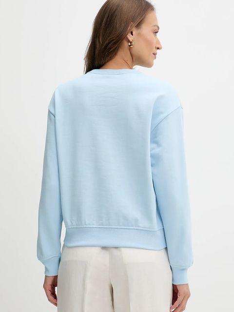 Calvin Klein Jeans bluza damska kolor niebieski LV047B234G