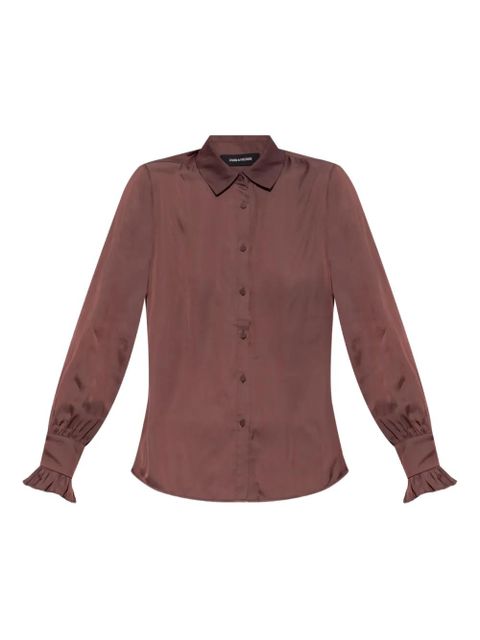 Zadig&Voltaire Thely shirt - Brown - zdjęcie produktu nr 1
