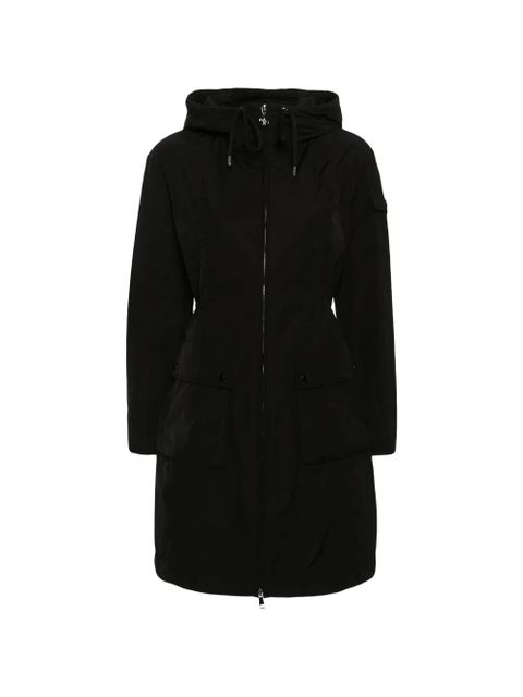 Moncler hooded drawstring coat - Black - zdjęcie produktu nr 1