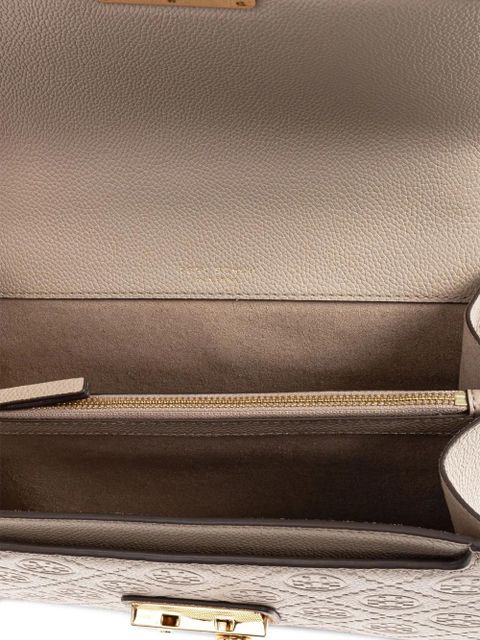 Tory Burch embossed-logo flap bag - 200