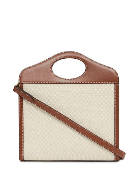 Burberry mini Pocket tote bag - Brown