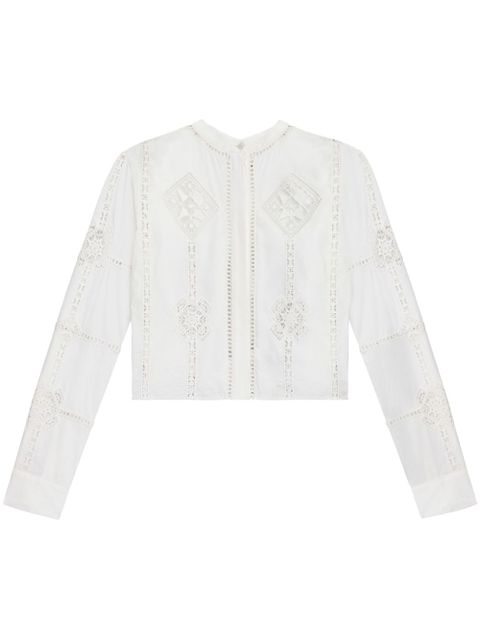 ISABEL MARANT Serena shirt - White - zdjęcie produktu nr 1