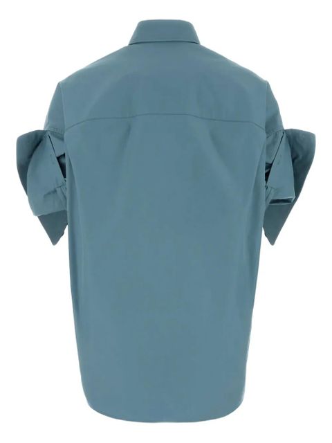 Balenciaga oversized short-sleeve shirt - Blue - zdjęcie produktu nr 2