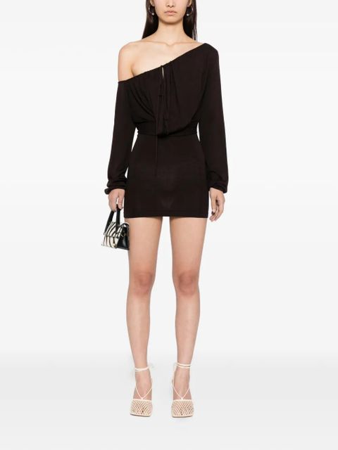 Aya Muse Sola mini dress - Brown - zdjęcie produktu nr 2