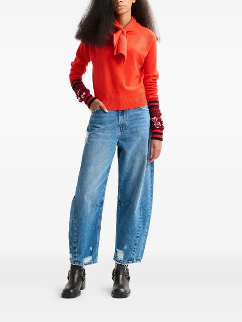 Essentiel Antwerp Invited cashmere sweater - Orange - zdjęcie produktu nr 2