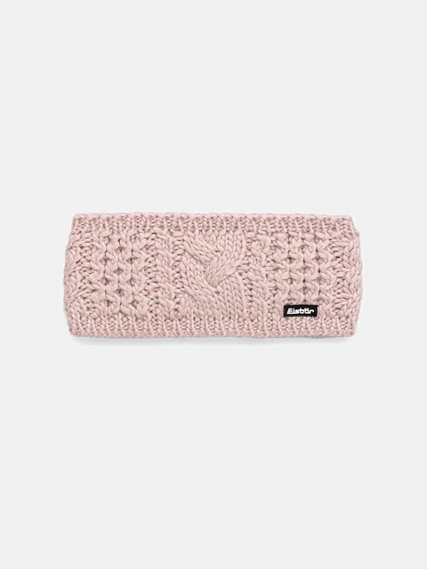 Eisbar opaska z domieszką wełny Afra STB kolor różowy E85024 - zdjęcie produktu nr 1