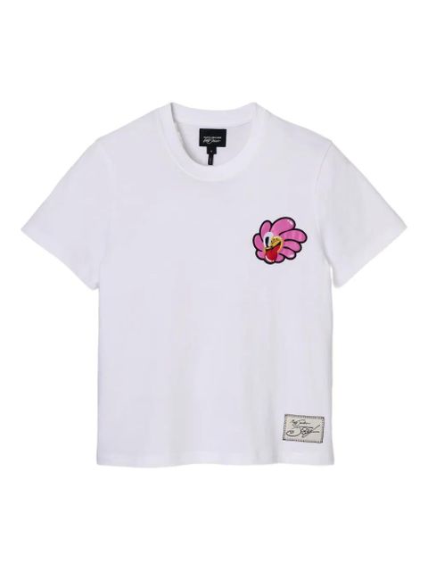 Marc Jacobs Daisy flower-detail T-shirt - White - zdjęcie produktu nr 1