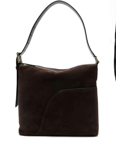 ATP Atelier Bassano suede shoulder bag - Brown