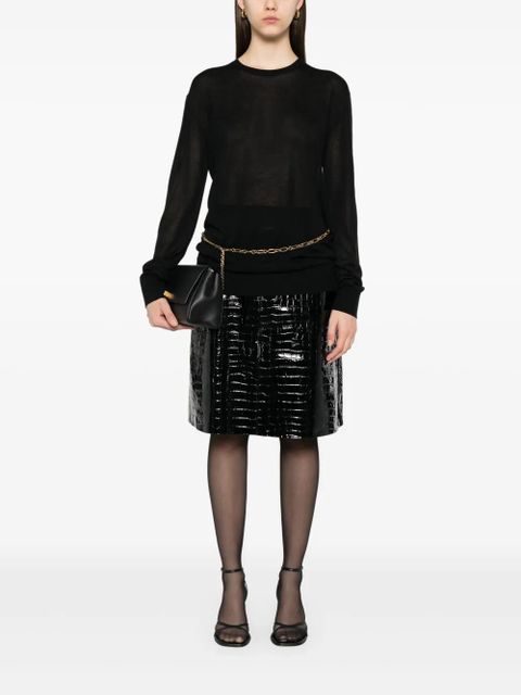 TOTEME long-sleeved T-shirt - Black - zdjęcie produktu nr 2