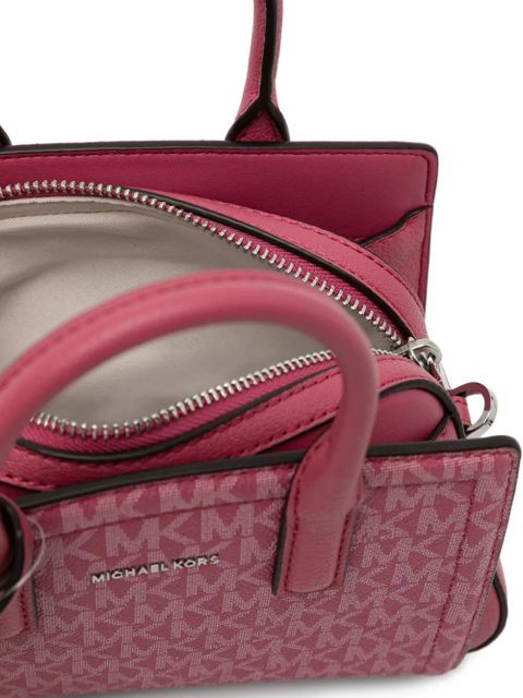 Michael Kors Laila Extra-Small Leather Crossbody Bag - Pink